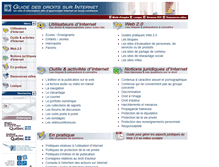 Tablet Screenshot of droitsurinternet.ca